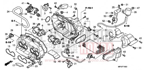 FILTRE A AIR CB1000RA de 2010